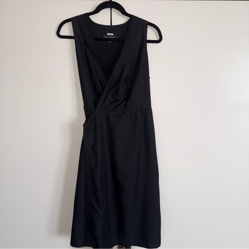 Banana Republic Black Midi Dress